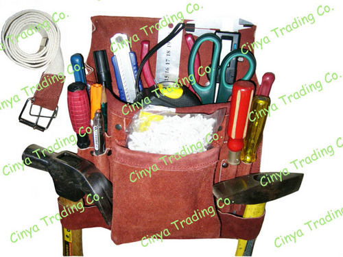 Leather Nail And Tool Bags Size: Custom