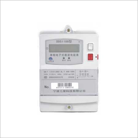 Single-Phase Plc Static Meter