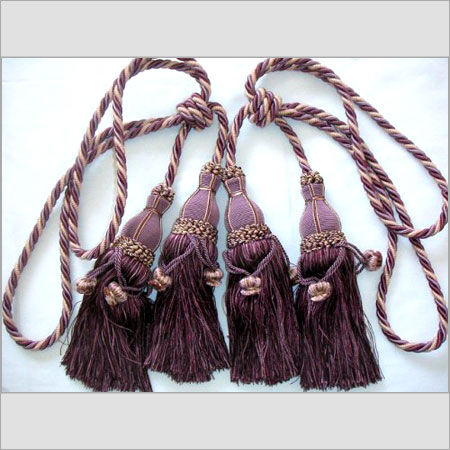 curtain tie back tassel