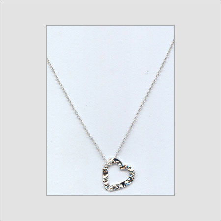 Sterling Silver Heart Necklace