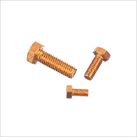 Copper Bolts - Durable Copper Alloy, Versatile for Various Applications