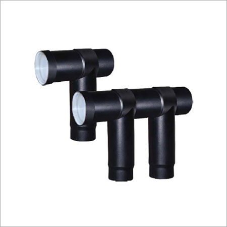 Black Elbow Connector For Pipe Fitting