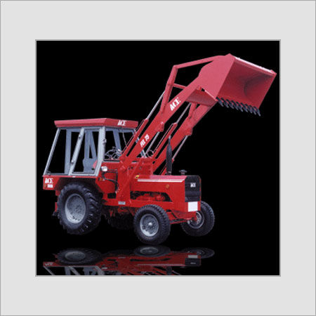 Front End Loader - 750 Kg Payload Capacity, 6 Cum Bucket Size, 4.1 Mtrs Maximum Height, 28 Kmph Top Speed, 49 BHP Diesel Engine, 6 Forward and 2 Reverse Speeds, Hydrostatically Operated Steering