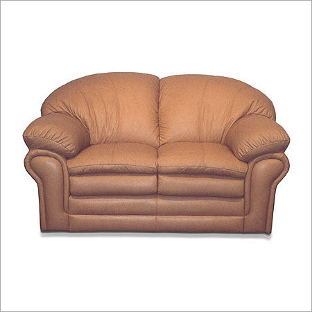 Durable Fancy Plain Leather Sofa