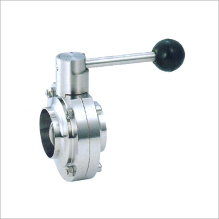 Sanitary Stainless Steel Butterfly Valve