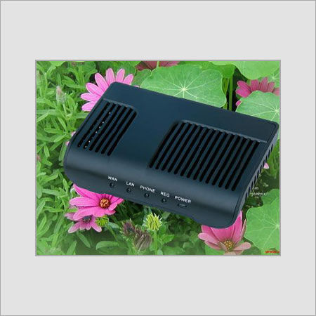 Black Voip Gateway For Network Telecommunication