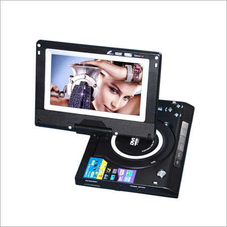 Black 7' Portable Dvd Player
