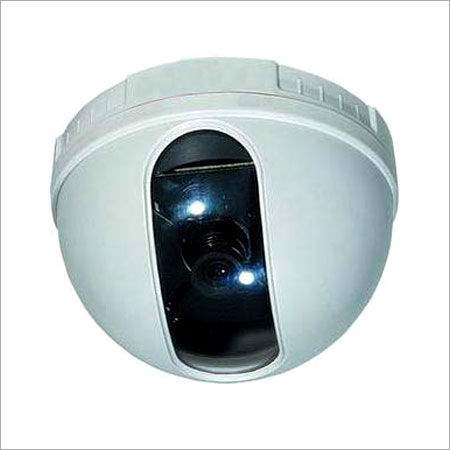 HD CCTV Dome Camera - 4 MP Resolution, Wired Digital IP Technology | White Color, 30-35 m Range