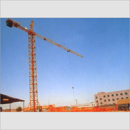 Heavy Duty Tower Crane - 1200 Kg Capacity per Bin, 1000 mm Width, 6 mm Wire Diameter, 4 Levels, Emergency Stop, Customized Yellow Design