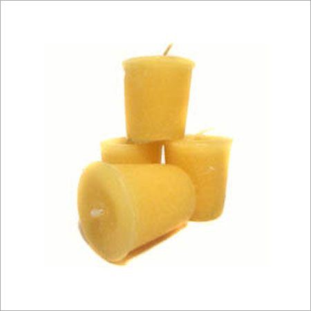 Yellow Light Weight Beeswax Candles