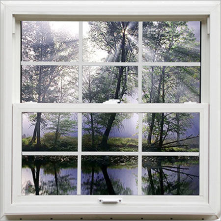 Silver Top Bottom Sliding Window