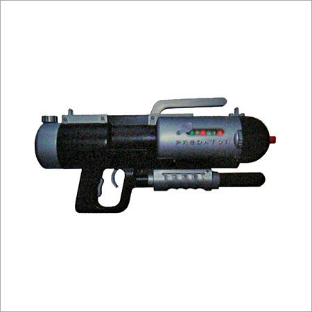 Black Electronic Automatic Predator Paint Ball Shooter, Plastic Toy