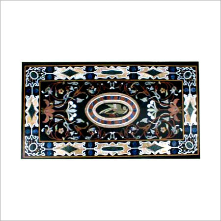 Multicolor Marble Inlay Table Tops