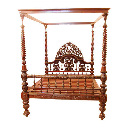 Designer Pure Wooden Bed