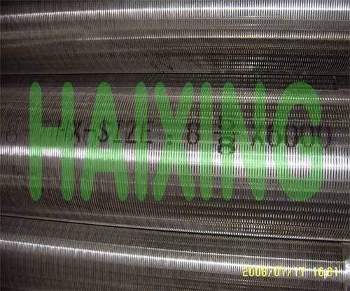 Grey Haixing Wedge Wire Screen