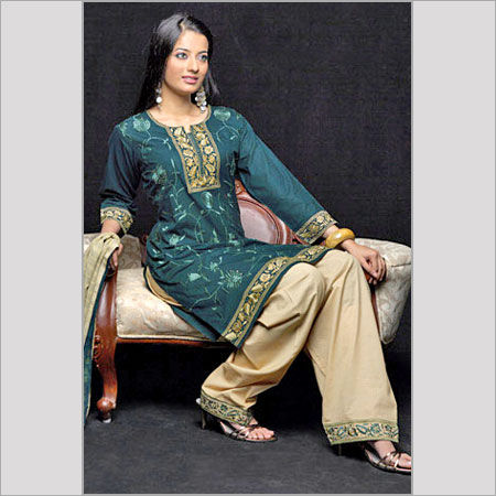 Ladies Fancy Cotton Suits