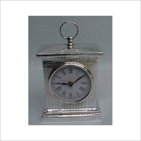 Stainless Steel Table Clock