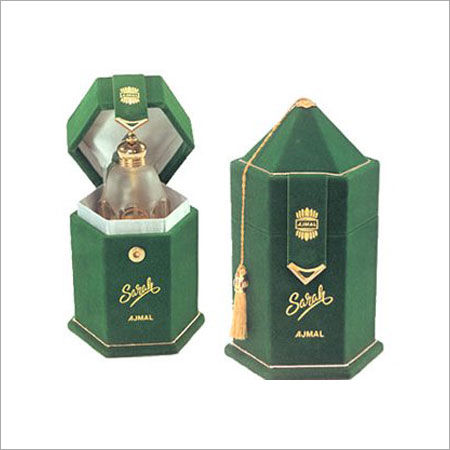 Green Designer Perfume Packaging Box