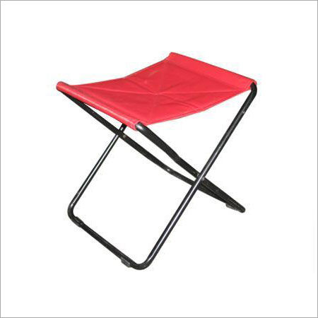 Modern Metal Folding Stool Size: Vary