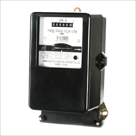 Three Phase Inductive Watt Hour Meter