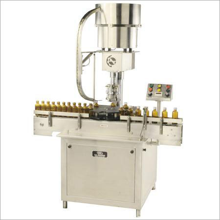 Asafoetida (Hing) Bottle Screw Capping Machine