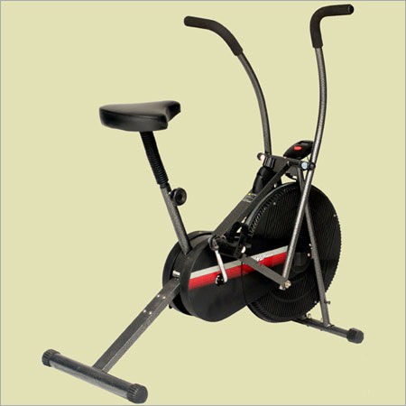 Air Bike - 500 mm Flywheel, 23 Kgs Weight , Dual Action Handlebars for Full-Body Workout