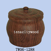 Wood Handcrafted Wooden Pot