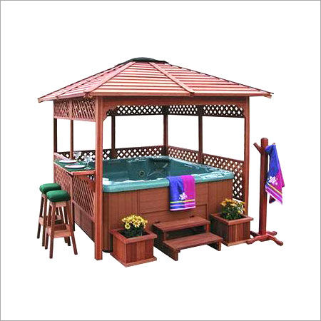 Outdoor SPA With Kiosk