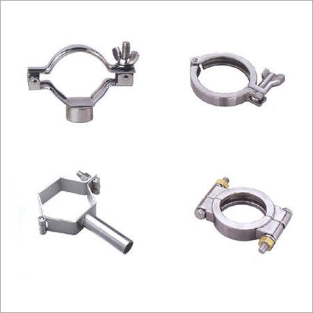 Stainless Steel Pipe Clamps - Customizable Dimensions for Enhanced Durability and Quality