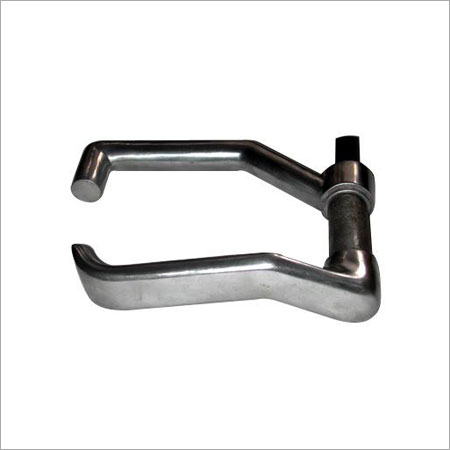 Silver Heavy Duty Door Handle