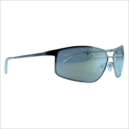 Matt Silver Free Shape Fashion Sunglasses