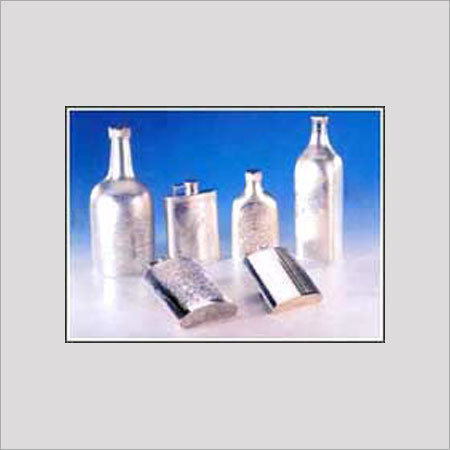 Silver Wine Bottles