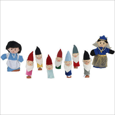 Snow White & Seven Dwarfs Puppets