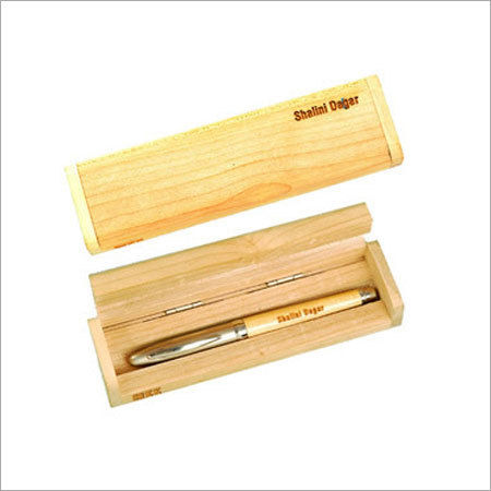 Wooden Pen Box