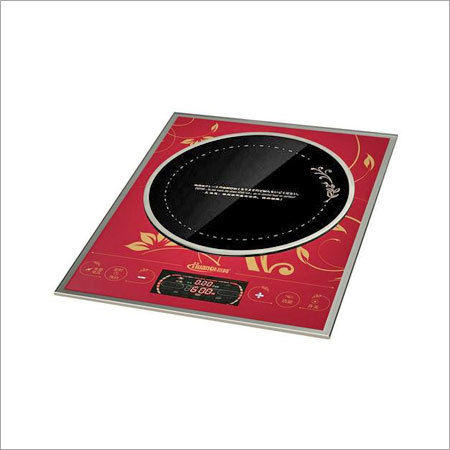 Black Ceramic Glass Plate Induction Cooker