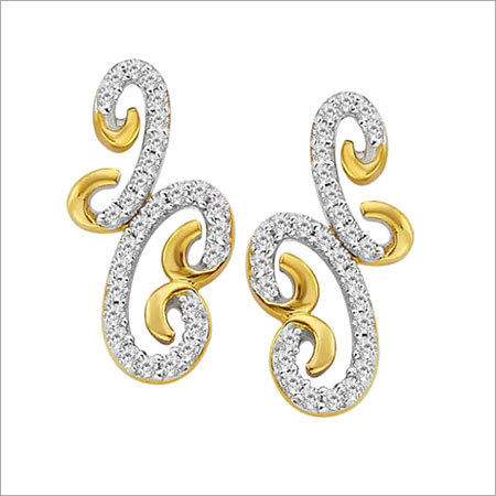 Party Wear Diamond Earrings