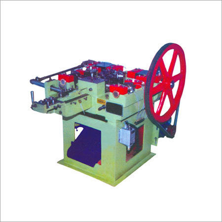 Wire Nail Making Machine - High Grade Steel & Casting, Three Shafts Design for Smooth Operation