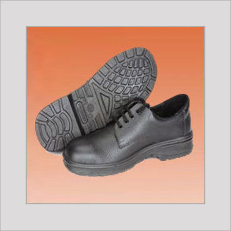 Black Pu Molded Safety Shoes