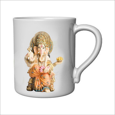 Various Colors Are Available Lord Ganesha Image Personalized Mugs