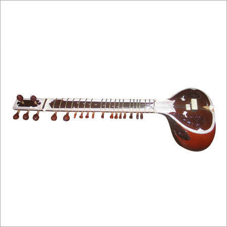 Multi Color Sitar  Size: Various Sizes Are Available