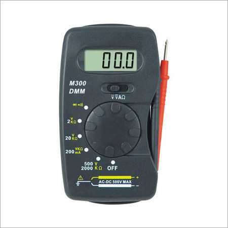 Black Multimeter 200 Ma