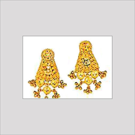 Designer Gold Earrings