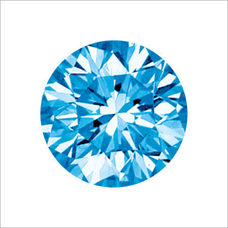 Aqua Blue Color Diamond