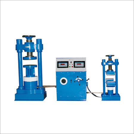Digital 2 Pillar Testing Machine - Steel, 2000 kN Capacity | Digital Display, Precise Measurement, Reliable Testing