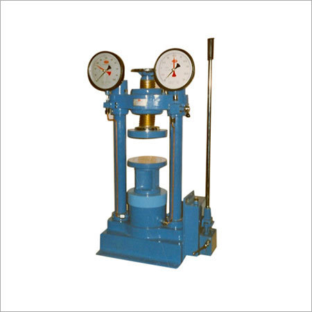 Manually 2 Pillar Compression Testing Machine - High Quality Steel, 1000 Kns, 2 Pressure Gauges | Durable, Accurate, Easy Operation