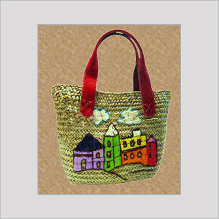 Available In Various Colors Printed Pattern Natural Bag