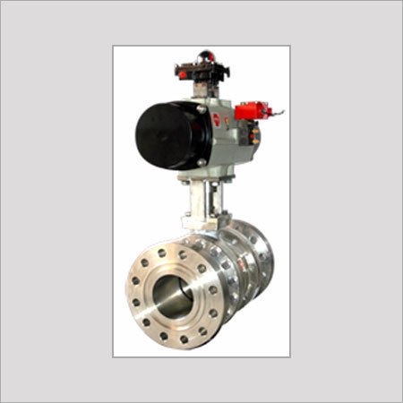 Tongue & Groove Design Ball Valve With Automation