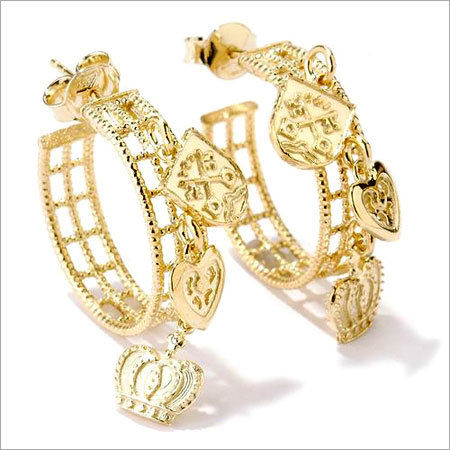 DESIGNER GOLD EARRINGS