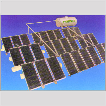 FARMSON Solar Water Heating System - High-Efficiency Collectors, 80° C Output | Ultrasonic Welded Fins, Forced Flow Circulation