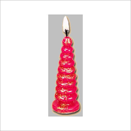 PYRAMID SHAPE CANDLE